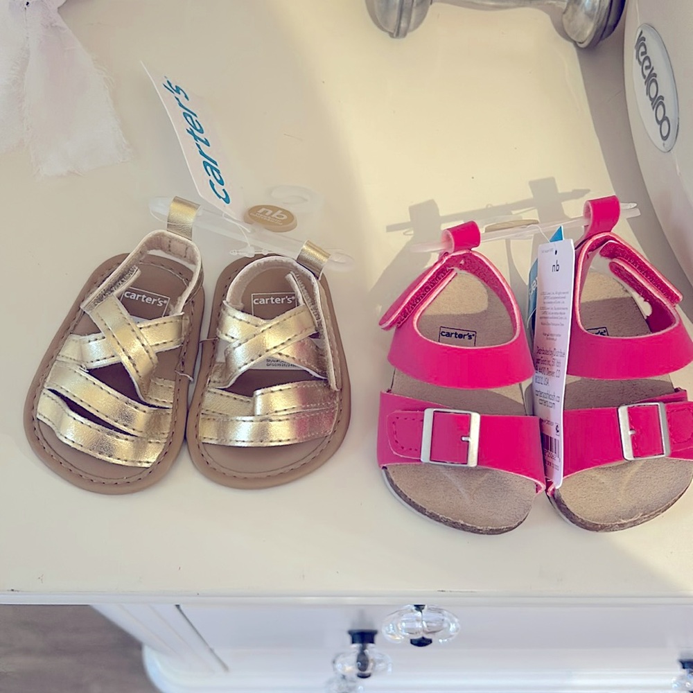 Carters Newborn Sandals